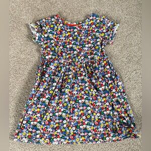 Mini Boden Colorful Floral Dress Size 7-8